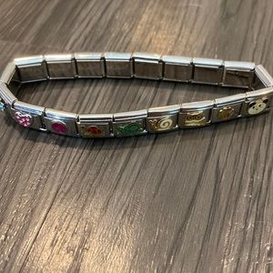 Vintage Italian charm bracelet